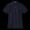 Women's Heavyweight Cotton Pique Polo Miniatura