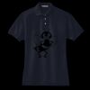 Women's Heavyweight Cotton Pique Polo Miniatura