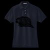 Women's Heavyweight Cotton Pique Polo Miniatura
