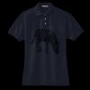 Women's Heavyweight Cotton Pique Polo Miniatura