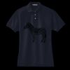 Women's Heavyweight Cotton Pique Polo Miniatura