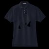 Women's Heavyweight Cotton Pique Polo Miniatura