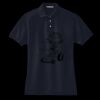 Women's Heavyweight Cotton Pique Polo Miniatura
