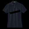 Women's Heavyweight Cotton Pique Polo Miniatura