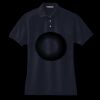 Women's Heavyweight Cotton Pique Polo Miniatura