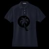 Women's Heavyweight Cotton Pique Polo Miniatura