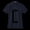 Women's Heavyweight Cotton Pique Polo Miniatura