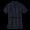 Women's Heavyweight Cotton Pique Polo Miniatura