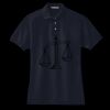 Women's Heavyweight Cotton Pique Polo Miniatura