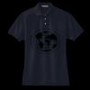 Women's Heavyweight Cotton Pique Polo Miniatura