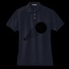 Women's Heavyweight Cotton Pique Polo Miniatura