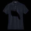 Women's Heavyweight Cotton Pique Polo Miniatura
