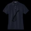 Women's Heavyweight Cotton Pique Polo Miniatura
