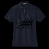 Women's Heavyweight Cotton Pique Polo Miniatura