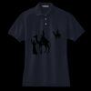 Women's Heavyweight Cotton Pique Polo Miniatura