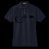 Women's Heavyweight Cotton Pique Polo Miniatura