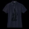 Women's Heavyweight Cotton Pique Polo Miniatura