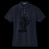 Women's Heavyweight Cotton Pique Polo Miniatura