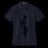 Women's Heavyweight Cotton Pique Polo Miniatura