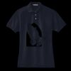 Women's Heavyweight Cotton Pique Polo Miniatura