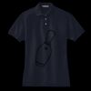Women's Heavyweight Cotton Pique Polo Miniatura