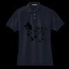 Women's Heavyweight Cotton Pique Polo Miniatura