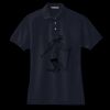 Women's Heavyweight Cotton Pique Polo Miniatura