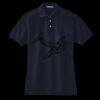 Women's Heavyweight Cotton Pique Polo Miniatura