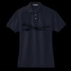 Women's Heavyweight Cotton Pique Polo Miniatura