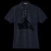 Women's Heavyweight Cotton Pique Polo Miniatura