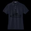 Women's Heavyweight Cotton Pique Polo Miniatura