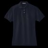 Women's Heavyweight Cotton Pique Polo Miniatura