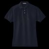 Women's Heavyweight Cotton Pique Polo Miniatura