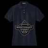Women's Heavyweight Cotton Pique Polo Miniatura