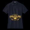 Women's Heavyweight Cotton Pique Polo Miniatura