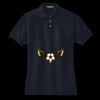 Women's Heavyweight Cotton Pique Polo Miniatura