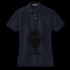 Women's Heavyweight Cotton Pique Polo Miniatura