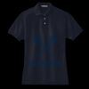 Women's Heavyweight Cotton Pique Polo Miniatura
