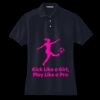 Women's Heavyweight Cotton Pique Polo Miniatura