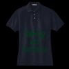Women's Heavyweight Cotton Pique Polo Miniatura