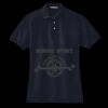 Women's Heavyweight Cotton Pique Polo Miniatura