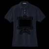 Women's Heavyweight Cotton Pique Polo Thumbnail