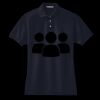Women's Heavyweight Cotton Pique Polo Miniatura