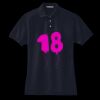 Women's Heavyweight Cotton Pique Polo Miniatura