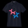Women's Heavyweight Cotton Pique Polo Miniatura