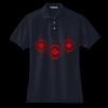 Women's Heavyweight Cotton Pique Polo Miniatura