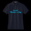 Women's Heavyweight Cotton Pique Polo Miniatura