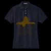Women's Heavyweight Cotton Pique Polo Miniatura
