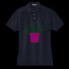Women's Heavyweight Cotton Pique Polo Miniatura