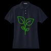 Women's Heavyweight Cotton Pique Polo Miniatura